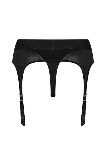 Трусики для страпона с подвязками для чулок REBEL HARNESS - XL Strap-On-Me (382845925)