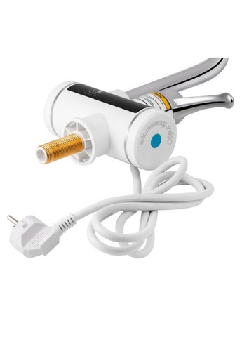 Акційний набір Warm (4+1): Проточний кран-водонагрівач кухонний (95 00 058) White / Chrome LIDZ (315632742)