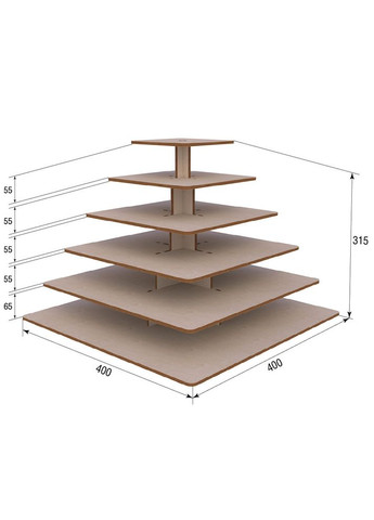 Підставка під торти і для кенді бару Ekostar (368306285)