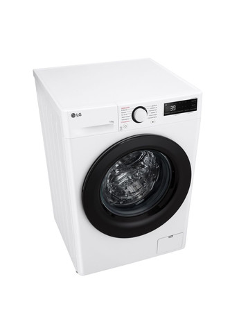Стиральная машина F4Y5ES6W фронтальная, 11кг, 1400, A, 57см, дисплей, пара, инвертор, LG (367984123)