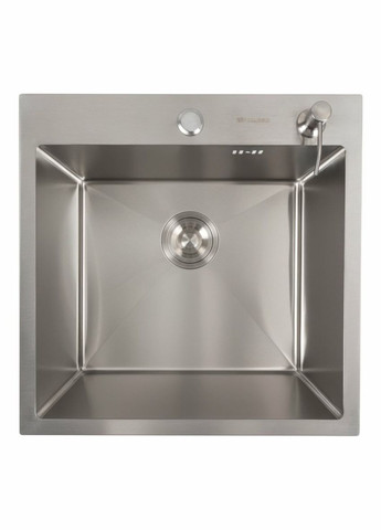 Кухонний комплект: Мийка Handmade (50x50 см) нержавійка + Змішувач 56 NESP Valeso (346267253)