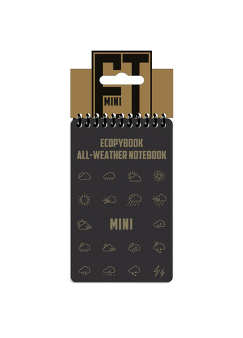Блокнот тактичний всепогодний Ecopybook Tactical All-Weather Notebook MiniMulti No Brand (315882086)