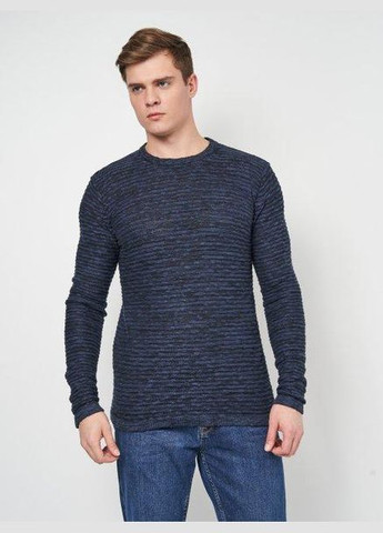 Темно-синий джемпер демисезон,темно-синий-черный, Anerkjendt