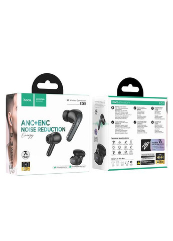 Бездротові навушники Energy true wireless ANC+ENC noise reduction BT headset (6942007602419) Hoco EQ5 (361871395)