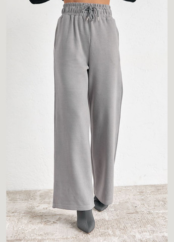 Теплые брюки-кюлоты с высокой талией 50721 Lurex (280910549)