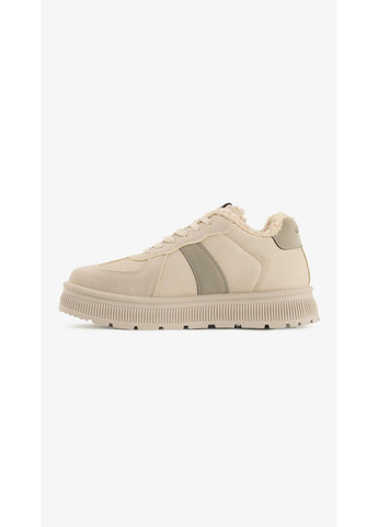 Светло-бежевые кроссовки женские cl-5108 светло-бежевый shop (2000999347900) Gipanis