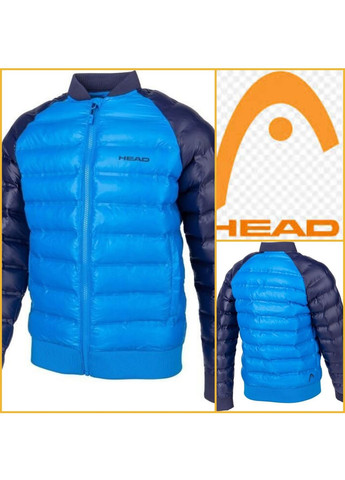 Синя демісезонна куртка Head