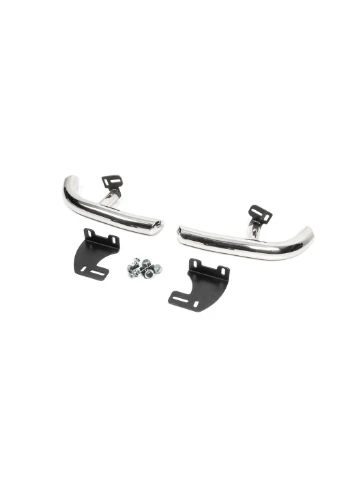 Задние уголки AK003 (2 шт., нерж) для Hyundai Santa Fe 2 2006-2012 гг CAN (392727304)