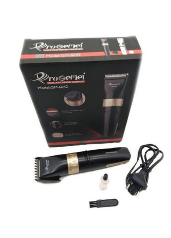 Профессиональная беспроводная аккумуляторная машинка GM6042 3 W для стрижки волос Geemy (297332117)