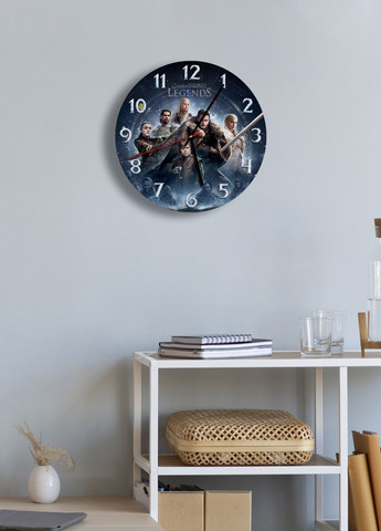 Годинник настінний Game Of Thrones 1 круглий No Brand (328089285)