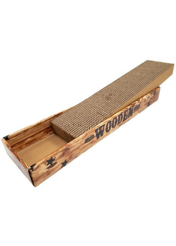 Кігтеточка з котячою м'ятою з гофрокартону Homedecor Essence 48*12,5*5 см (горіх) (8023222205789) Croci (329994798)