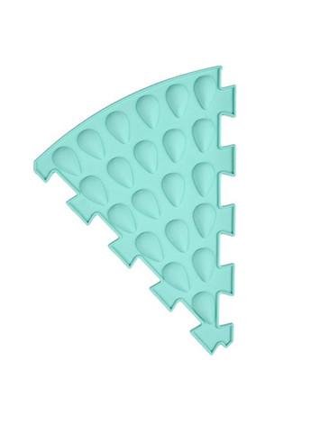 Массажный коврик Ортек Микс Пазлы 8 элементов + 8 Секторов ПАСТЕЛЬ 28x28 см Ortek (372128872)