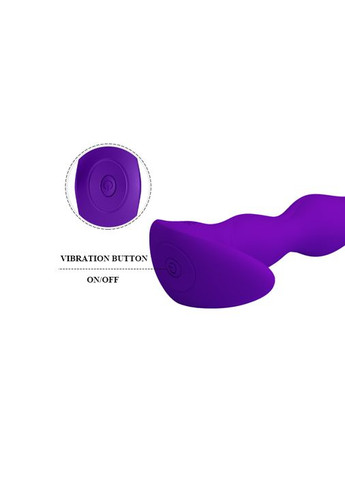 Анальна пробка Yale Anal Plug Purple - CherryLove Pretty Love (329152819)