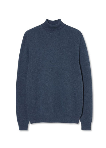 Синий зимний свитер шерстяной C&A