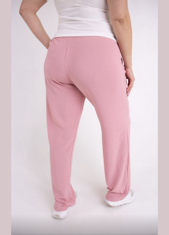 Розовые классические, повседневный летние клеш брюки Olis-Style
