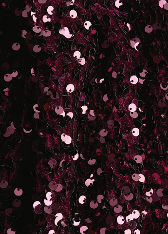 Бордова святковий сукня H&M однотонна