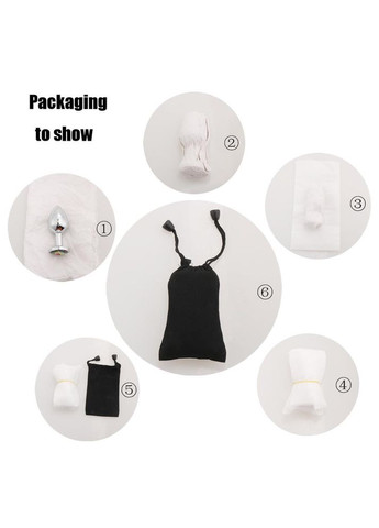 Анальна пробка з великим кристалом із нержавіючої сталі 71.5*27 мм RUNYU No Brand (338624660)