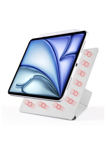 Чохол до планшета Gray (712944) BeCover Ultra Slim Origami Magnetic Apple iPad Mini 6 2021 (366691003)