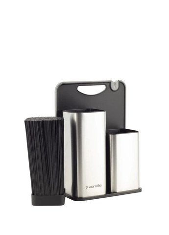 Набір Підставка для ножів + приладдя + дошка KM-7610 Kamille (342117462)