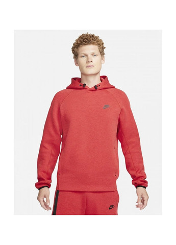 Худі чоловіче Hoodie Pullover Sportswear Tech Fleece Orange Nike (364662751)