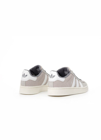 Сірі всесезонні жіночі кросівки adidas grey white No Brand Campus