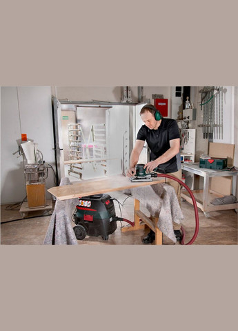 Вібраційна шліфмашина SRE 4351 TurboTec, 350 Вт, з підключенням додаткових резервів потужності (Картон) 611351000 (5683) Metabo (295031272)