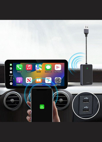 Бездротовий адаптер СP01 Wireless Car Adapter black Proove (298617032)