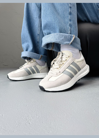 Кросівки жіночі і чоловічі Adidas Retropy E5 Grey Beige White | Адідас Ретропі бежеві No Brand бежеві демісезони (340916030)