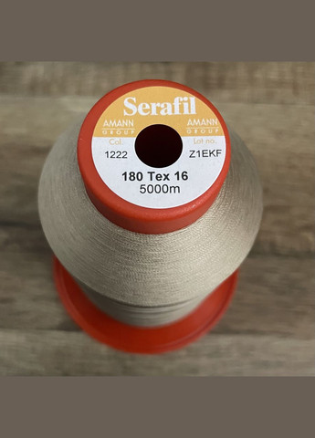 Нитки Serafil Amann 180 5000м 120/2 бежева AMANN GROUP (334343549)