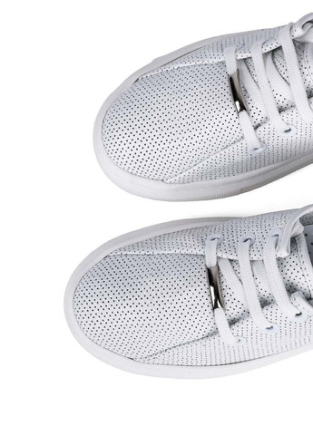 Белые женские кеды 155-5003-m5-5y белая кожа Attizzare