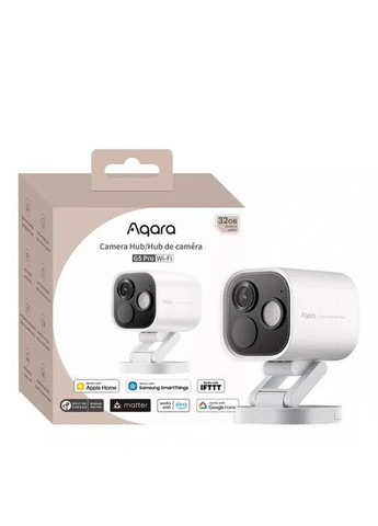 Центральний хаб контролер + камера 2-в-1 G5 Pro Wi-Fi (ZNSXJ21LM) біла Aqara (361853246)
