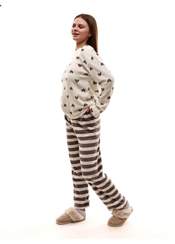 Серая пижама женская Lumo