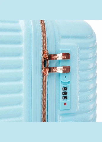 Чемодан 24" (M) Light Blue (T5728-2) Semi Line (315936597)