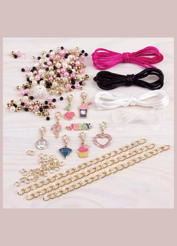 Мини-набор для создания браслетов с кристаллами Swarovski «Розовый звездопад» Make it Real (331164318)