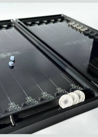 Нарды из стекла, Роза Ветров, 61×27×5 см, арт. 250013 Кавун Нарди (335212009)