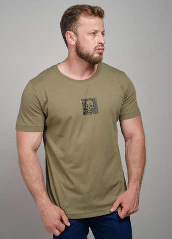 Хаки (оливковая) мужская футболка 103283 Power