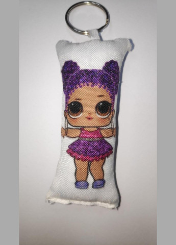 Брелок міні-дакімакура ляльки Лол двосторонній 4х10 см (br0016) No Brand (327006962)