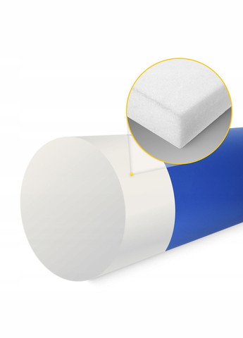 Валик для реабілітації та масажу 60 x 20 см Blue (P-5905973402989) 4FIZJO (304252673)
