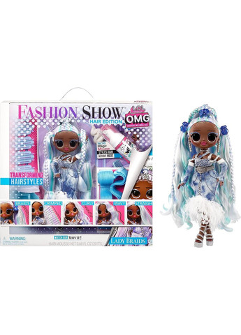 Кукла LOL Surprise OMG Fashion Show Hair Edition Леди Бридс MGA Entertainment (282964622)