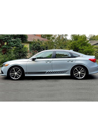 Смуги на авто 3D TUNING STUDIO Штрих універсальні 980х100х0.060мм=4штуки No Brand (362499993)