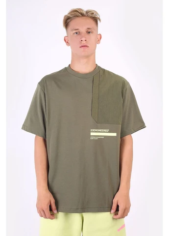 Оливковая футболка 23 eng olive dm3215-222 Air Jordan