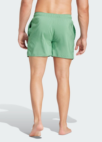 Плавальні шорти Solid CLX Short-Length adidas (278356563)