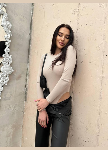 Боди женский - базовый, в рубчик JUGO Hype brand № 045 (301384688)