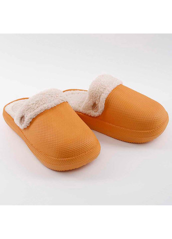 Оранжевые сабо с утеплителем Sports