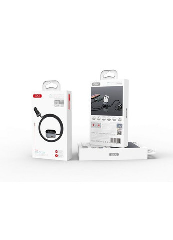 Автомобільний зарядний пристрій (адаптер) 4в1 CC29 PD / QC3.0 / TWS Gen / з конектором Lightning для AirPods black XO (333827840)