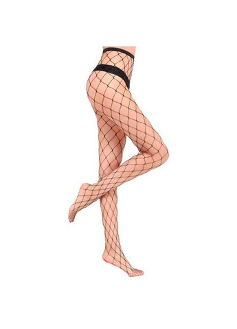 Колготи у велику сітку розмір 2/3/4/5 (S/M/L/XL) чорного кольору. Колготки у велику сітку з поясом-гумкою. No Brand (366888392)