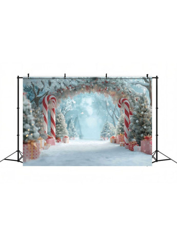 Фотозона Конфетка арка в розово-голубом стиле – №46589 Vinylpex (369930222)