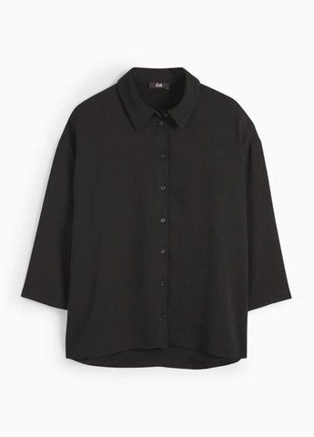 Черная летняя блузка C&A