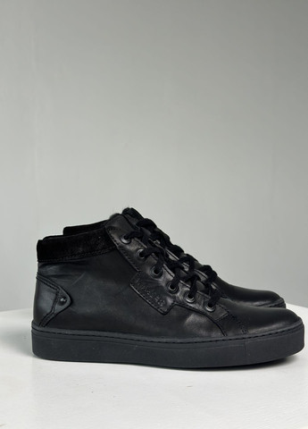 Черные осенние ботинки мужские кожаные демисезонные Kasper