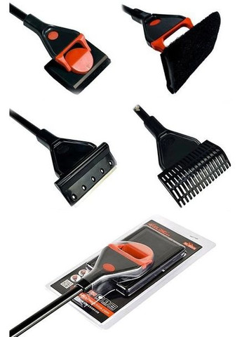 Скребок для акваріума XL-90 3 в 1 90 см Xilong (302000629)